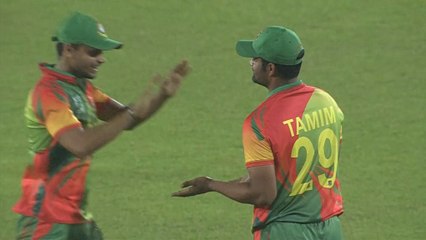 Tamim Iqbal takes a ripper