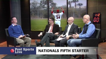 Who should the Nationals fifth starter be?