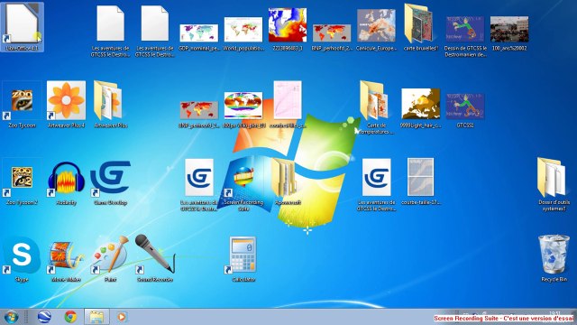 Vidéo raté car à cause du logiciel apowersoft GTCSS n'a pas eu le temps de montrer le zoo de la forêt des titans sauvages en entier 1!!!!