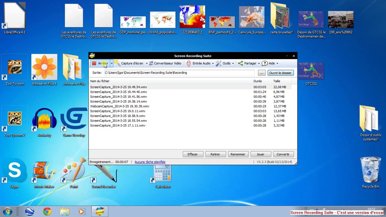 GTCSS le destromanien termine son enregistrement raté de Zoo TYcoon!!