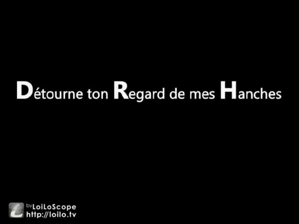 Détourne ton Regard de mes Hanches