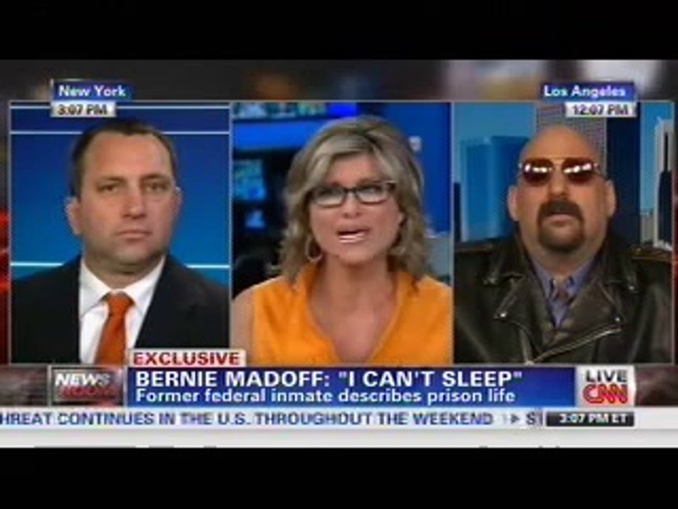 PRISON CONSULTANT - Larry Levine - CNN - Madoff