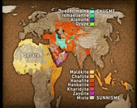 Le Dessous Des Cartes 2002 03 02 Les Cartes Trop Simples, L''exemple De L'islam