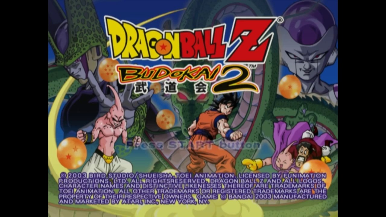Dragon Ball Z Budokai 2 HD on PCSX2 Emulator