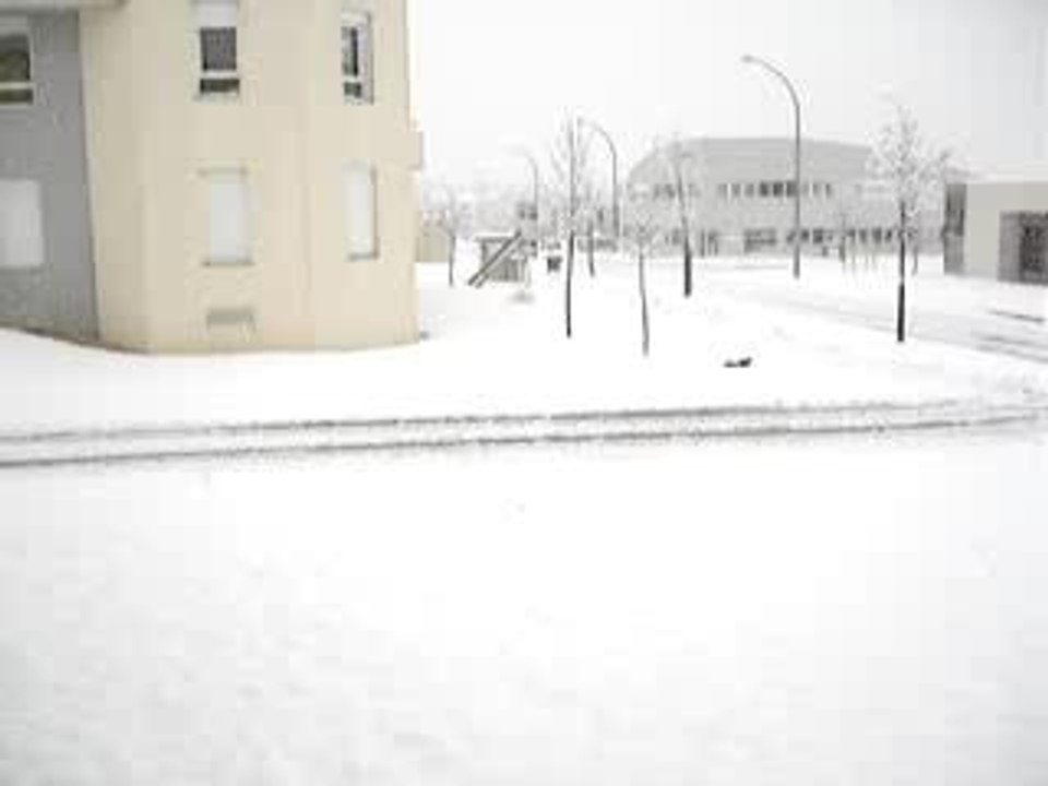 Il neige ! lol