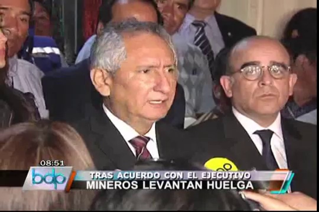 Mineros informales y PCM acordaron etapa de "saneamiento" para formalización