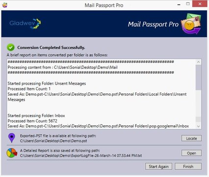 Thunderbird to Outlook Converter - Convert Thunderbird to PST