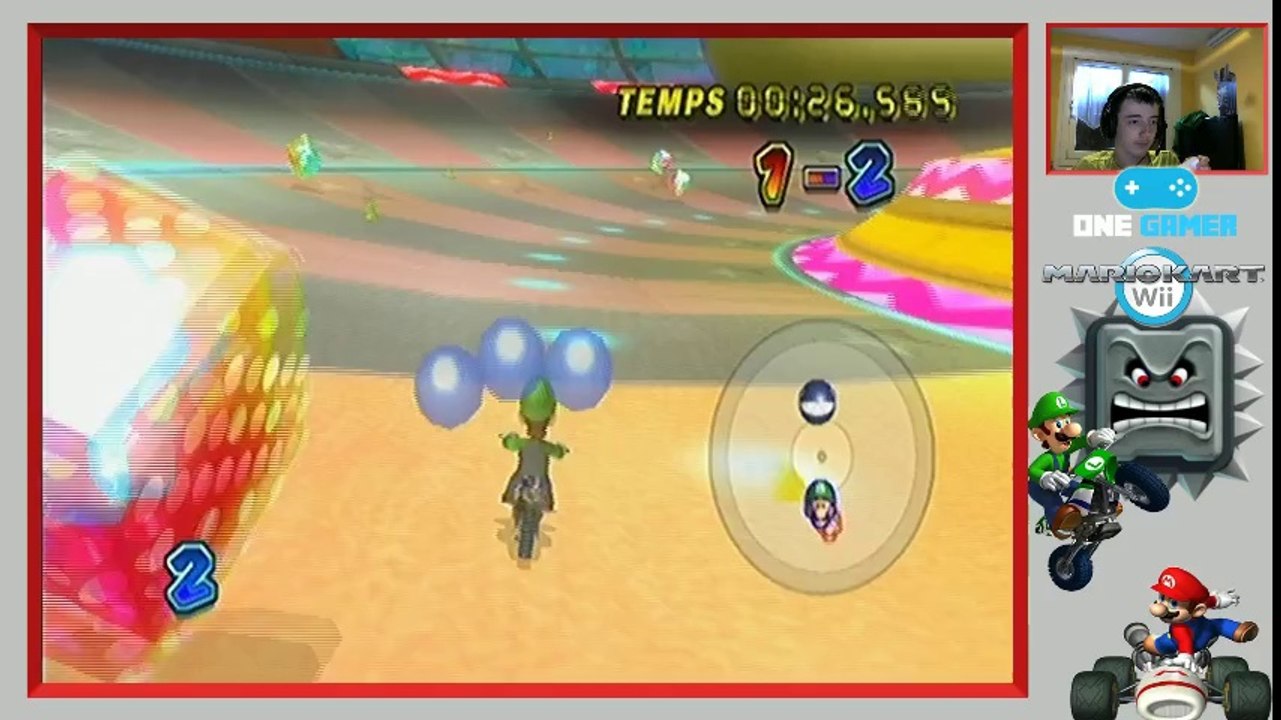 Rediffusion 23 mars 2014 - 15h00 Partie 3 Mario Kart WII