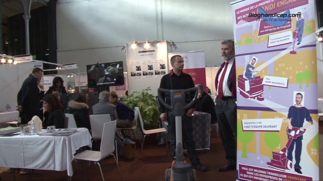 Carrefours pour l'emploi : Rencontre avec le Groupe Bull - www.bloghandicap.com - La Web TV du Handicap