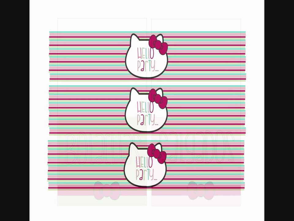 Kits de Festa  "Hello Kitty" Karlita Party