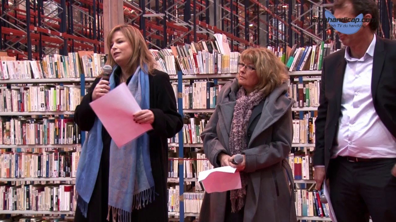 Inauguration de l'entreprise adaptée Logins - www.bloghandicap.com - La Web TV du Handicap