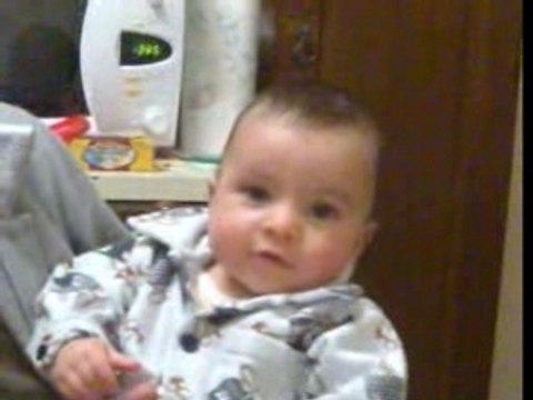 Raphaël en vacances chez nonna et nonno