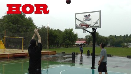 Struggle da Preacher playing a HORSE game in the rain