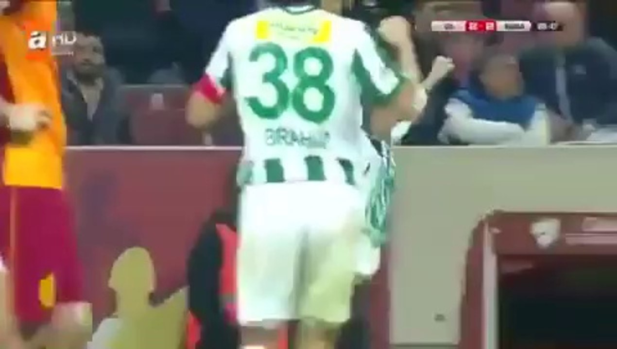 Galatasaray 2 - 2 Bursaspor Tüm Goller ve Maç Özeti