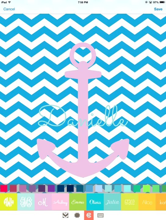 monogram it app preview