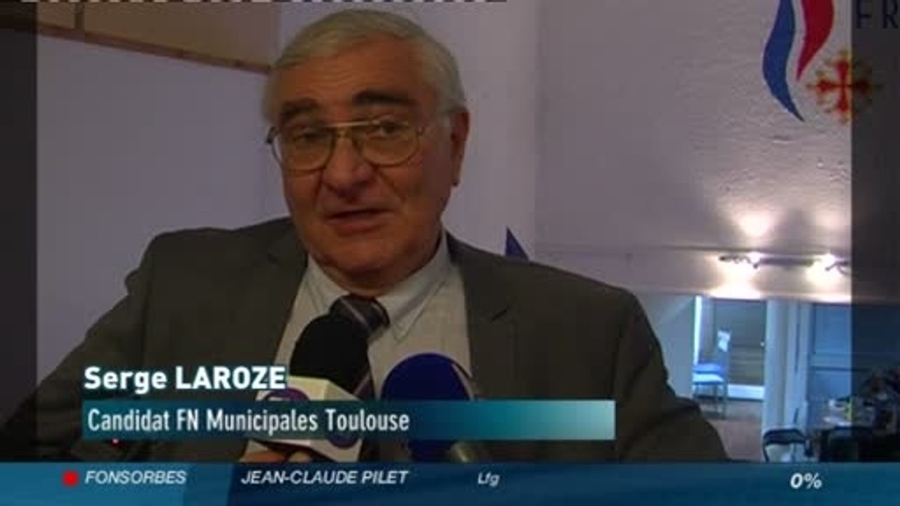 La percée du FN aux municipales : Réaction de Serge Laroze