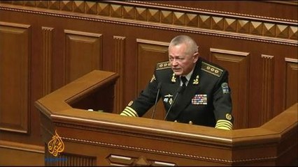 Ukraine's defence minister loses job over Crimea