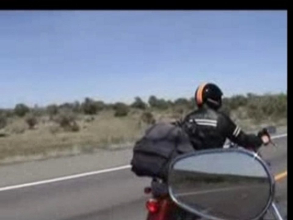 Man Ride on Route 66