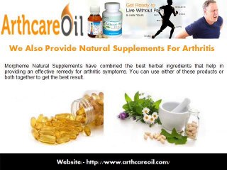 How to Treat Arthritis Joint Pain