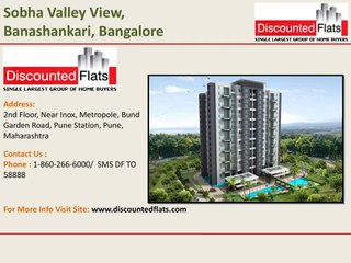 Sobha valley view New Residential Project at Banashankari Bangalore