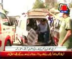Karachi firing and violence, Three people dies