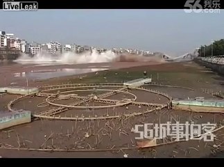 Çin Malı Köprü Böyle Yıkılır