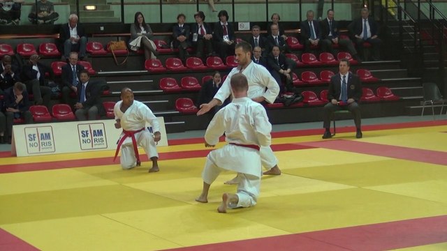 Finale par équipe Seniors masculin - Championnat de France Kata 2014