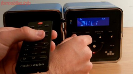 Brionvega Radio Cubo TS522D+ (bluetooth & radio) - Come impostare la sveglia