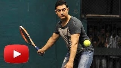Aamir Khan's NEW LOOK | Mr. Perfectionist On Tennis Court