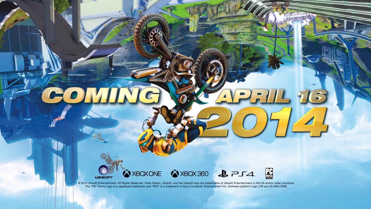 Trials Fusion - FMX Tricks Gameplay Trailer [US]