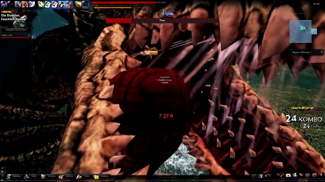 Vindictus EU thor Raid solo shadow_hurk