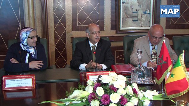 محمد الشيخ بيد الله يتباحث مع وفد من نساء المجلس الوطني السينغالي