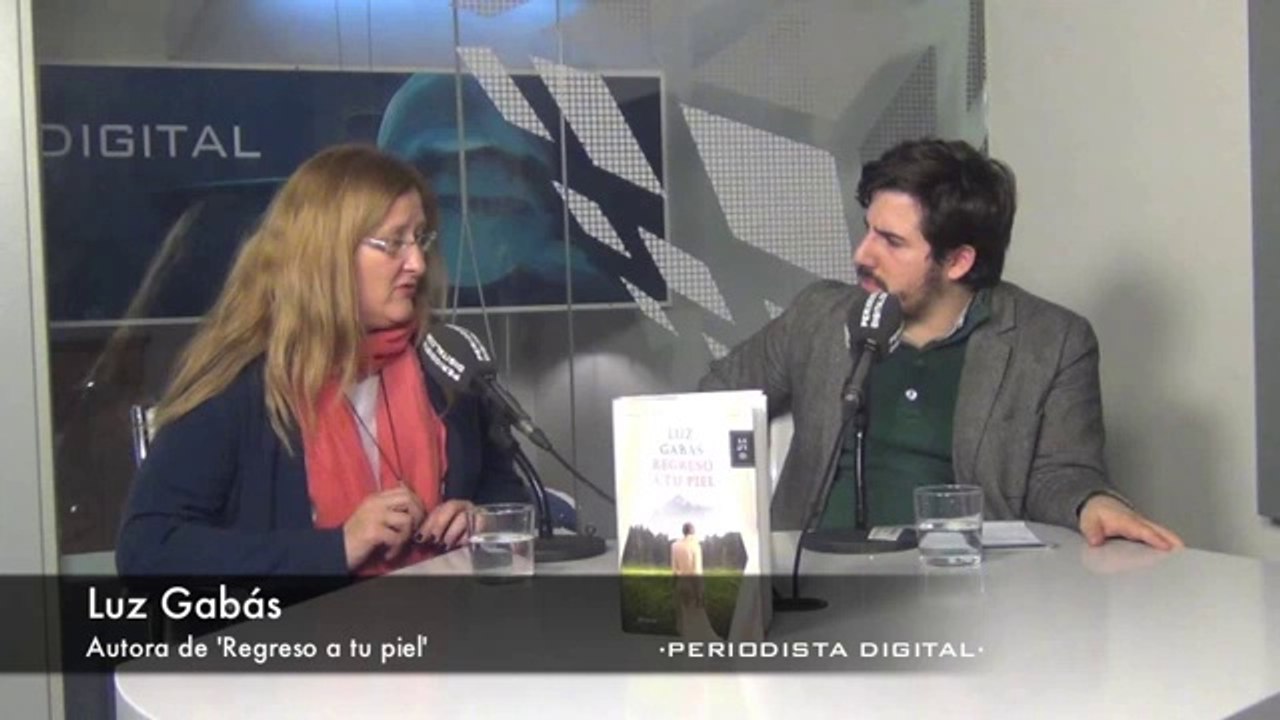 Luz Gabás, autora de 'Regreso a tu piel'. 25-3-2014