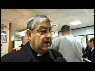 Napoli - Sepe e il Plenum Diocesano a Cappella Cangiani (25.03.14)