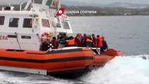 Guardia Costiera - Aletheiaonline, salvataggio migranti (25.03.14)ranti 25 03 14