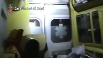 Bitetto (BA) - In un casolare due ambulanze rubate (25.03.14)