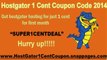 Hostgator 1 cent coupon - Get First Month Hosting in 1 Cent with Hostgator