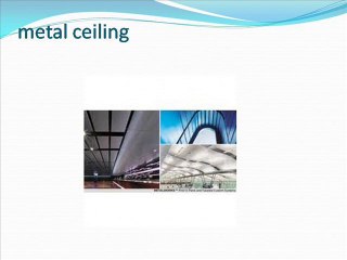 metal ceiling suppliers