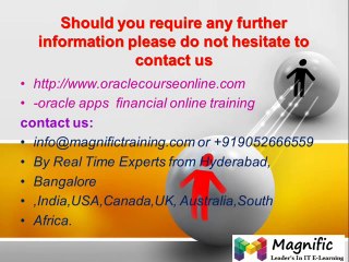 oracle financials r12 - ERP Online Training