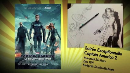 Soirée Captain America - Kinepolis Metz
