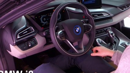 Vidéo avec le son du moteur BMW i8 - 2014