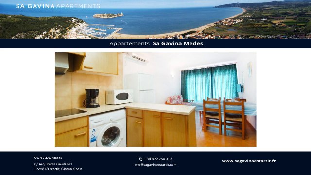 Sa Gavina Estartit - Appartements Sa Gavina Medes - Location appartement Estartit