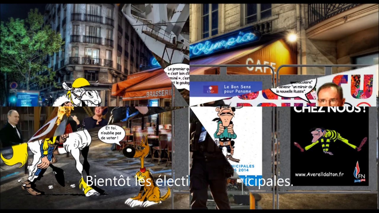 Caricatures 16 HD  avec Picsou, Jean-Claude Killy, Madonna, les Pussy Riot
