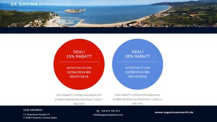 Angebote miete appartement Estartit - Sa Gavina Estartit