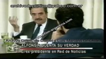 Raúl Alfonsín cuenta su verdad