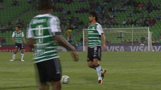 FOOTBALL: Copa Libertadores: Santos Laguna 4-1 Penarol