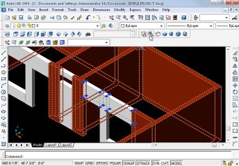 Simple project in AutoCAD Part 16 oh