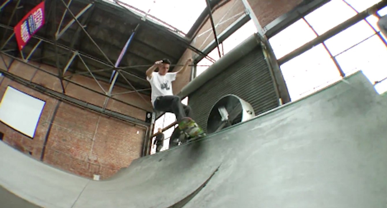 Almost Skateboarding crazy tricks contest with Chris Haslam