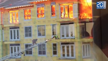 Il échappe de justesse à un gigantesque incendie