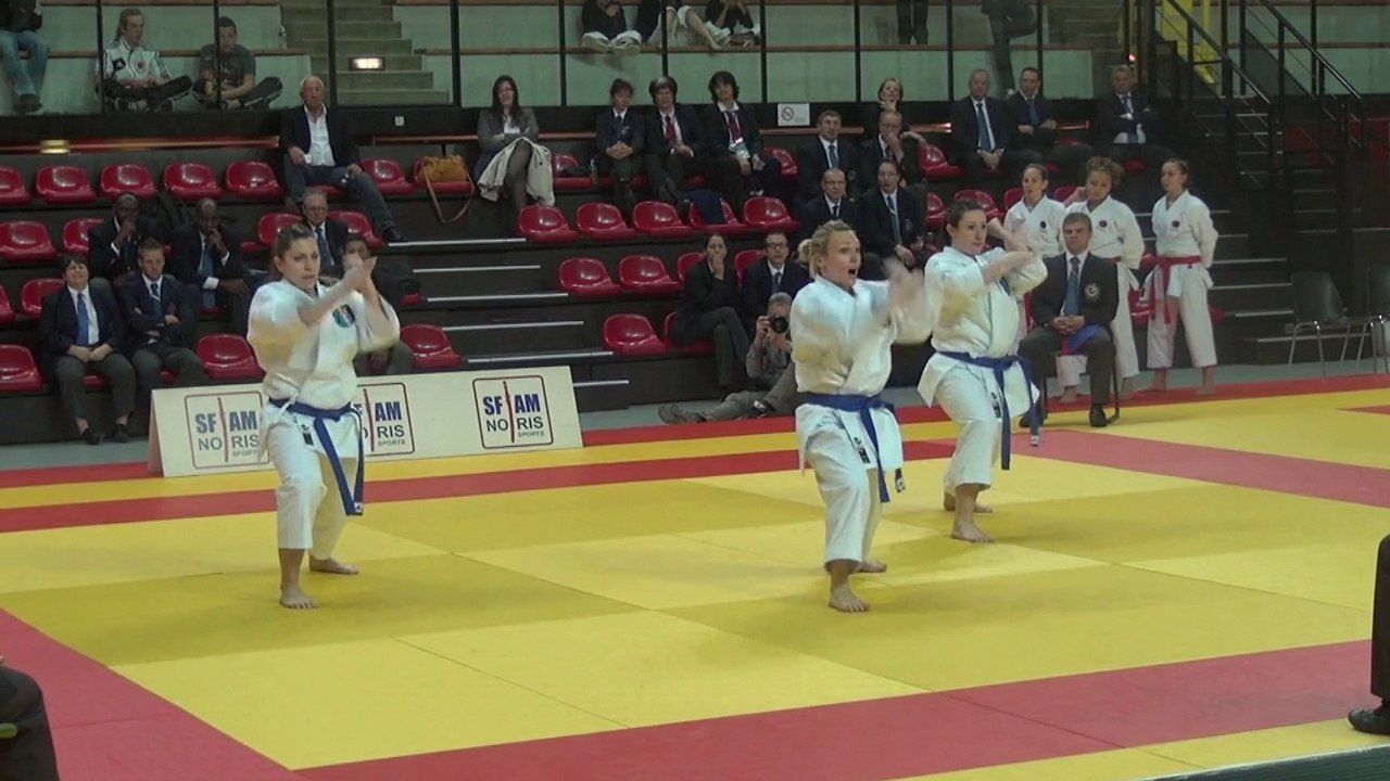 Finale par équipe Seniors féminine - Championnat de France Kata 2014